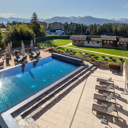 Hostellerie Du Pas De L'Ours "Relais Et Chateaux" Crans-Montana Dış mekan fotoğraf