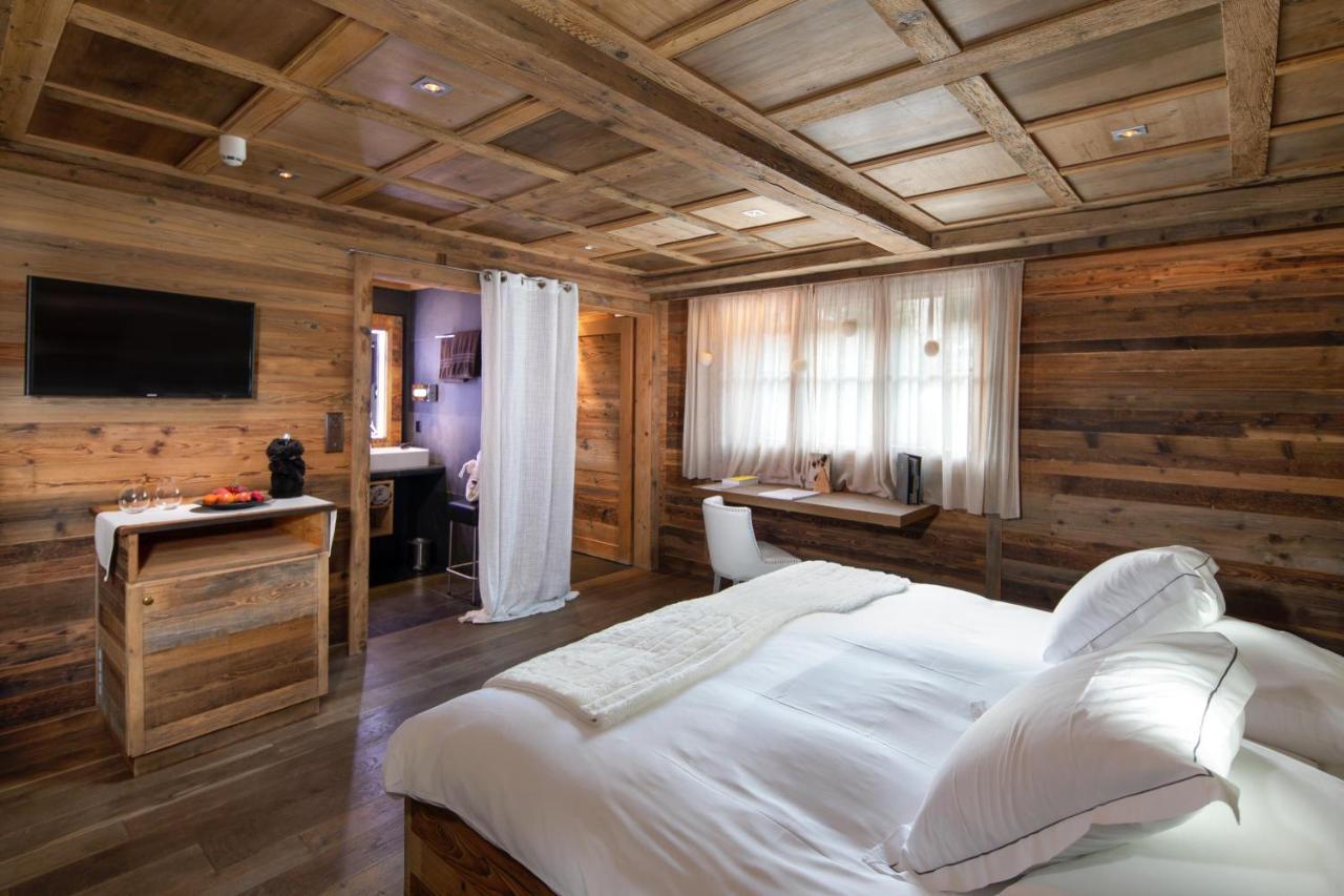 Hostellerie Du Pas De L'Ours "Relais Et Chateaux" Crans-Montana Dış mekan fotoğraf