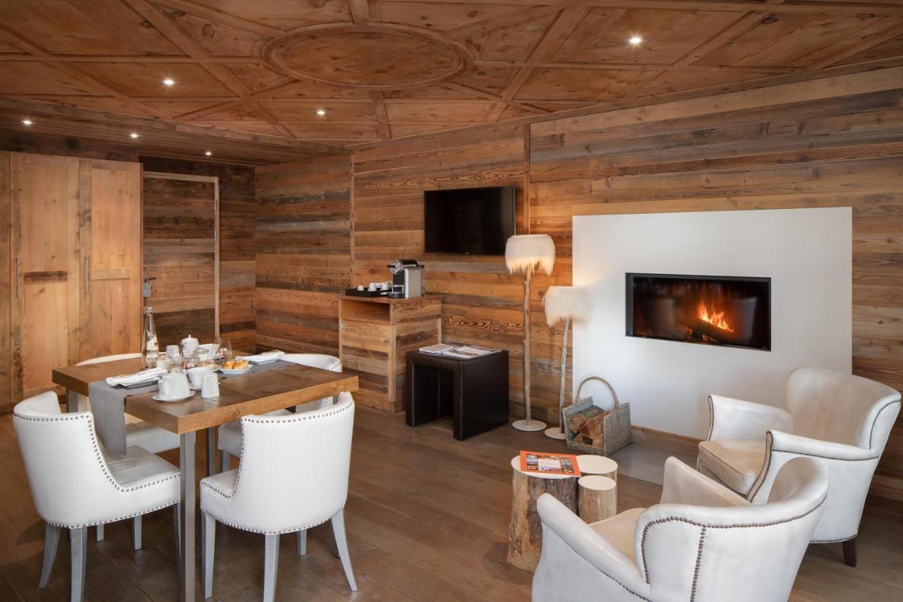 Hostellerie Du Pas De L'Ours "Relais Et Chateaux" Crans-Montana Dış mekan fotoğraf