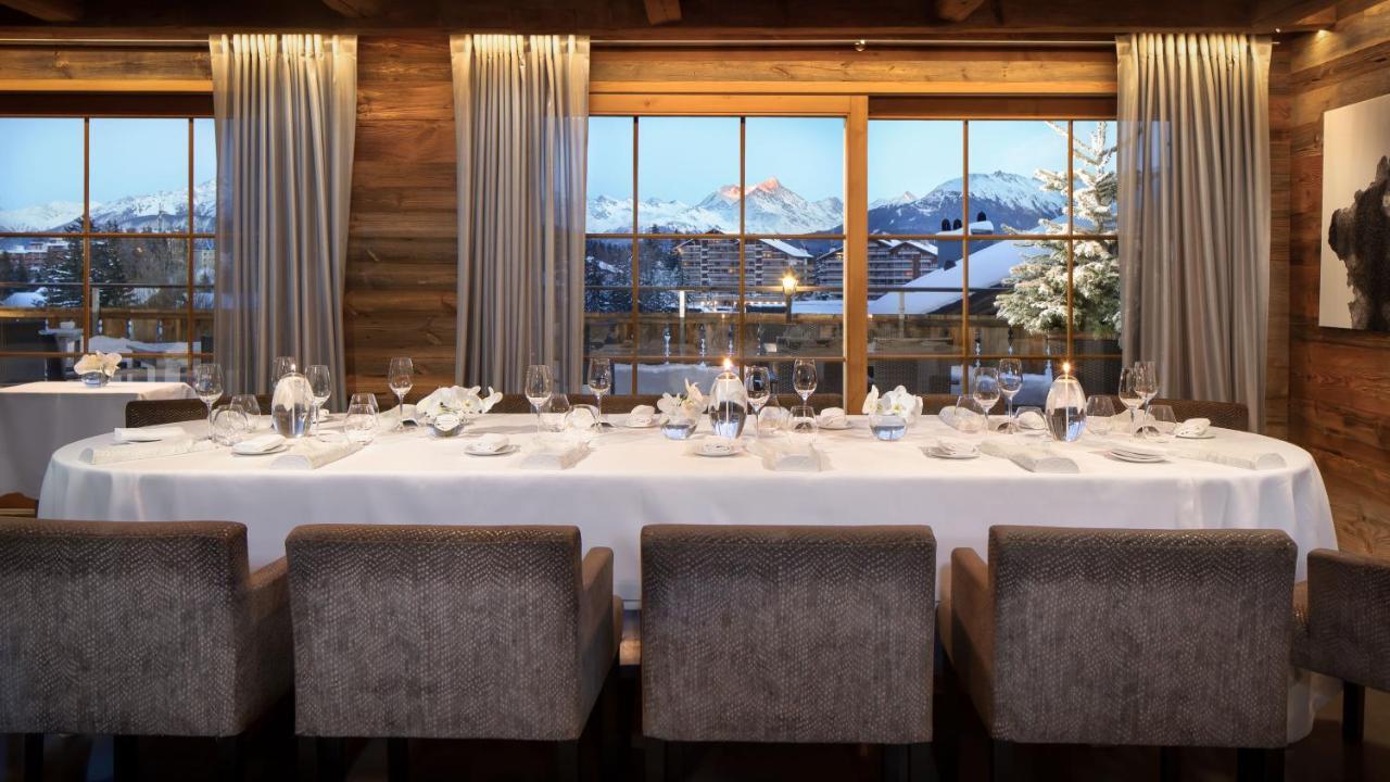 Hostellerie Du Pas De L'Ours "Relais Et Chateaux" Crans-Montana Dış mekan fotoğraf