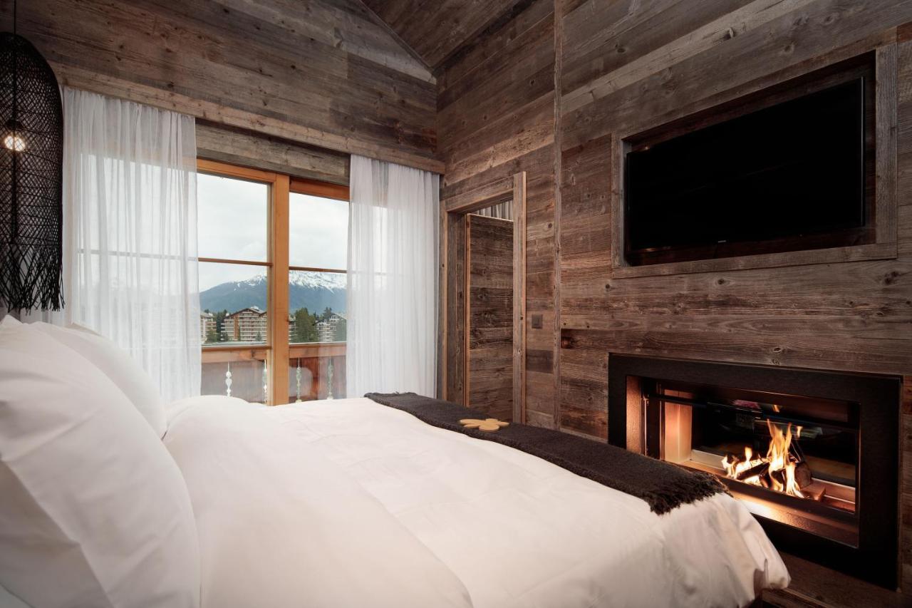 Hostellerie Du Pas De L'Ours "Relais Et Chateaux" Crans-Montana Dış mekan fotoğraf