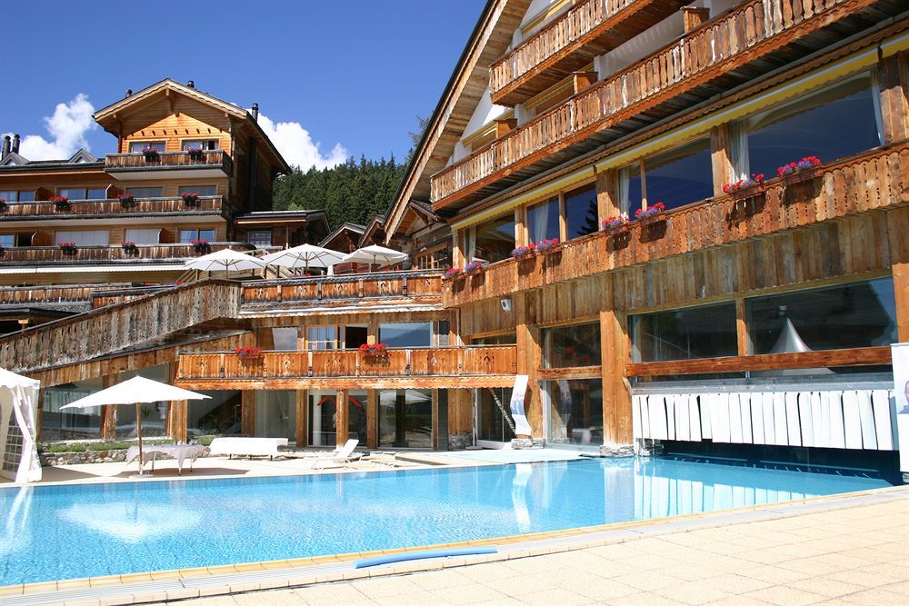 Hostellerie Du Pas De L'Ours "Relais Et Chateaux" Crans-Montana Dış mekan fotoğraf