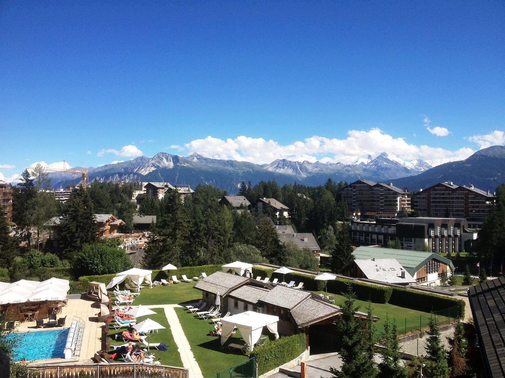 Hostellerie Du Pas De L'Ours "Relais Et Chateaux" Crans-Montana Dış mekan fotoğraf