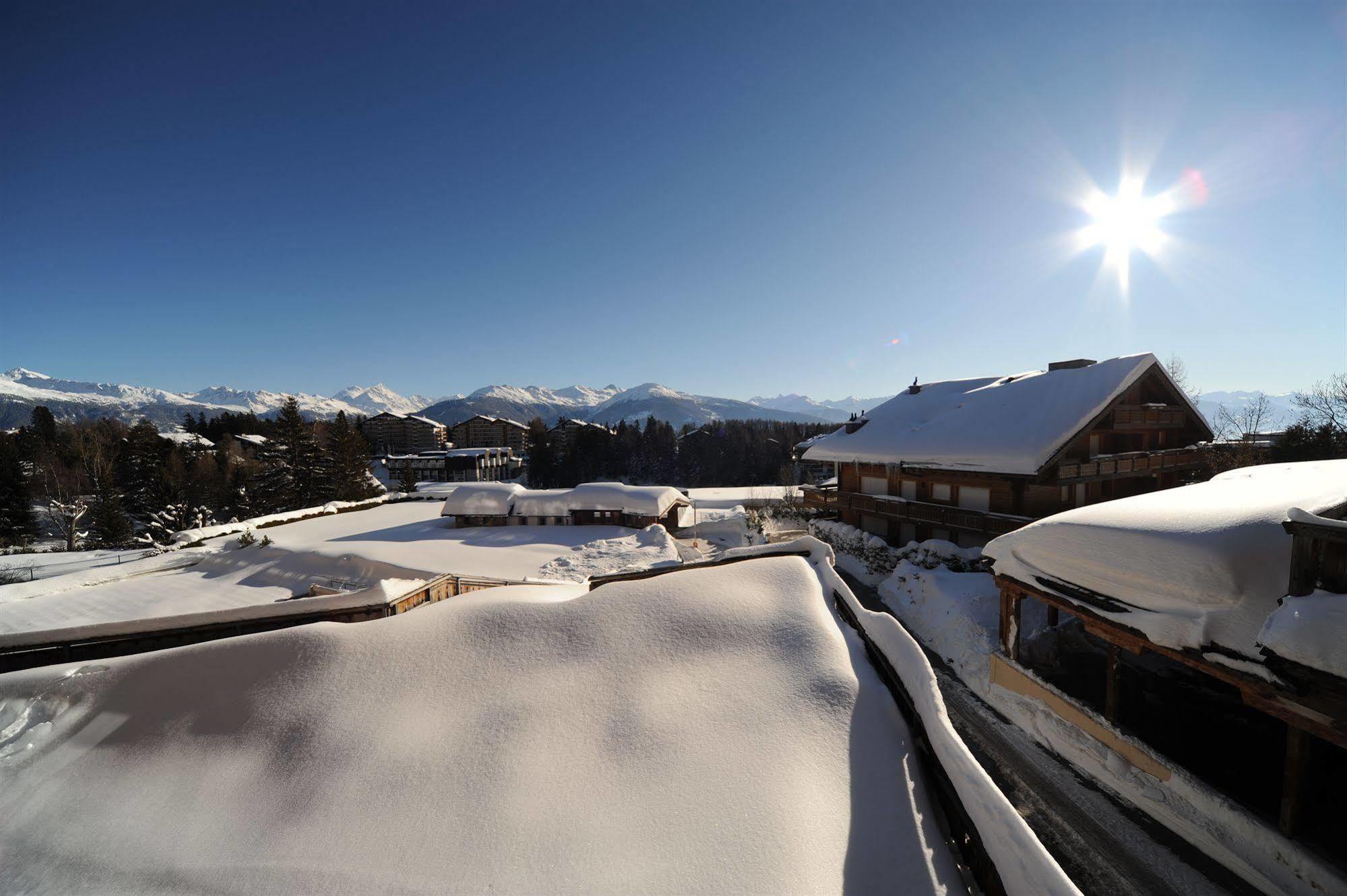 Hostellerie Du Pas De L'Ours "Relais Et Chateaux" Crans-Montana Dış mekan fotoğraf