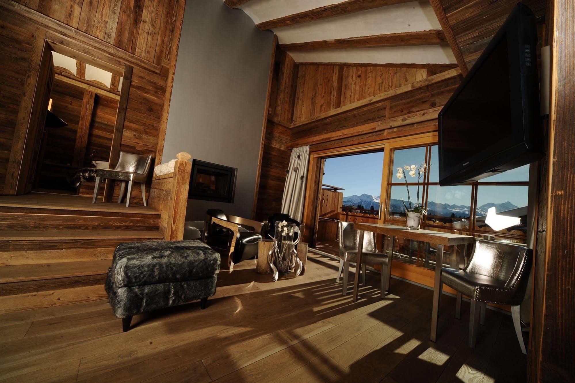 Hostellerie Du Pas De L'Ours "Relais Et Chateaux" Crans-Montana Dış mekan fotoğraf