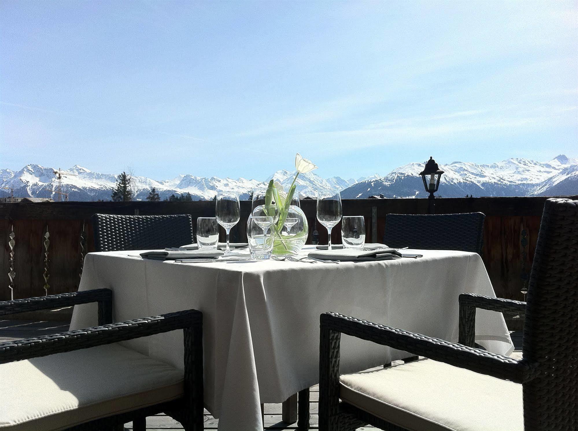 Hostellerie Du Pas De L'Ours "Relais Et Chateaux" Crans-Montana Dış mekan fotoğraf