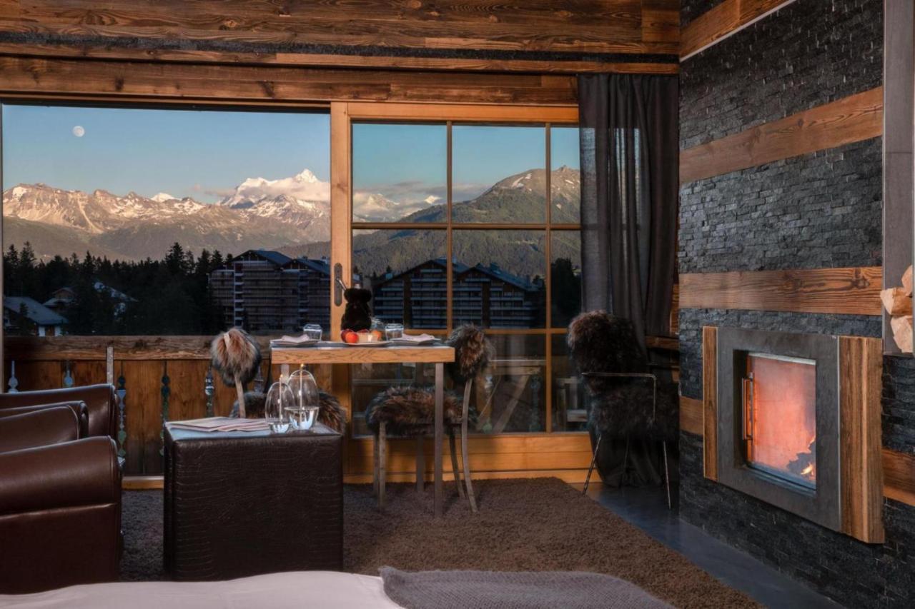 Hostellerie Du Pas De L'Ours "Relais Et Chateaux" Crans-Montana Dış mekan fotoğraf