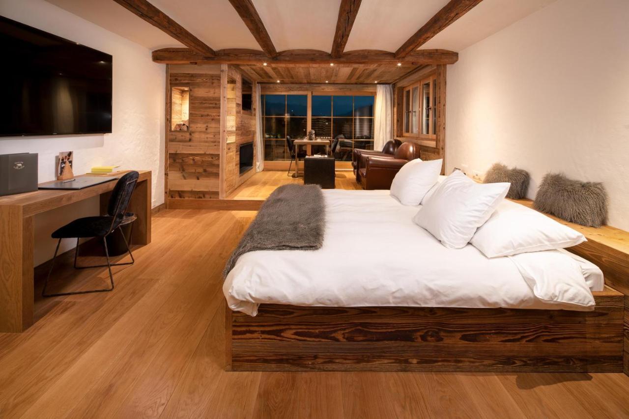 Hostellerie Du Pas De L'Ours "Relais Et Chateaux" Crans-Montana Dış mekan fotoğraf