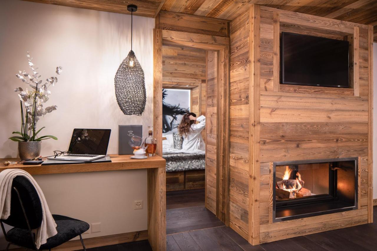 Hostellerie Du Pas De L'Ours "Relais Et Chateaux" Crans-Montana Dış mekan fotoğraf