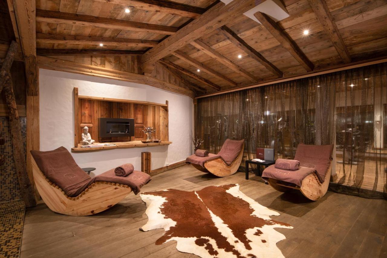 Hostellerie Du Pas De L'Ours "Relais Et Chateaux" Crans-Montana Dış mekan fotoğraf