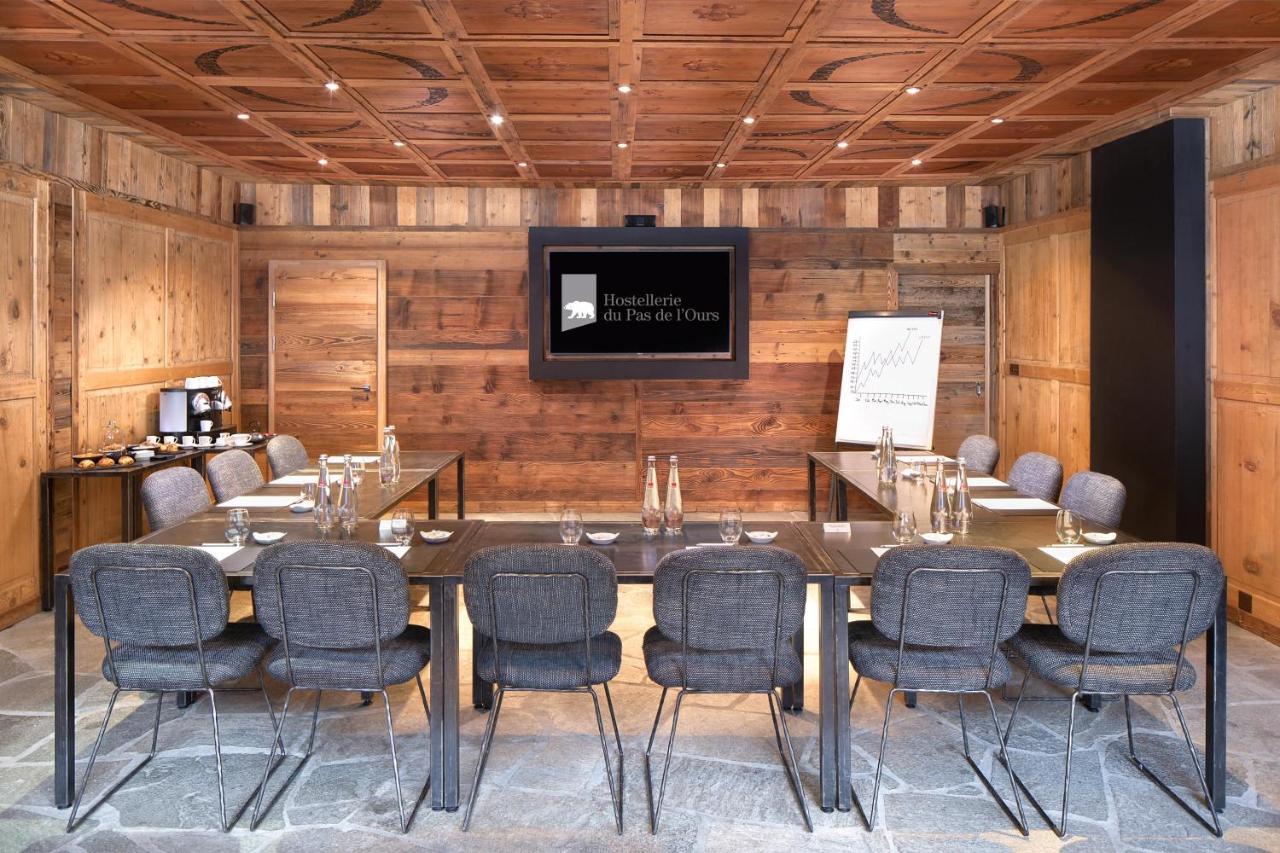 Hostellerie Du Pas De L'Ours "Relais Et Chateaux" Crans-Montana Dış mekan fotoğraf