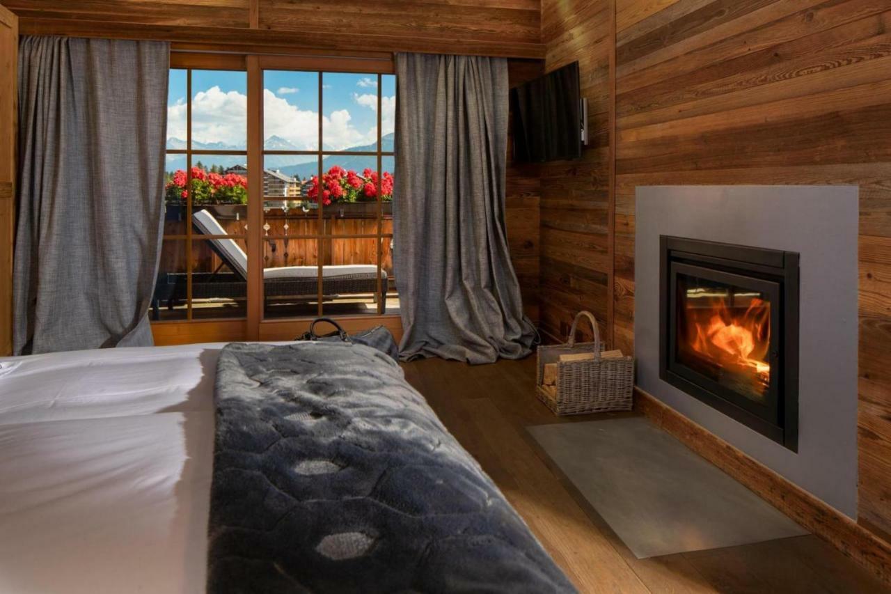 Hostellerie Du Pas De L'Ours "Relais Et Chateaux" Crans-Montana Dış mekan fotoğraf