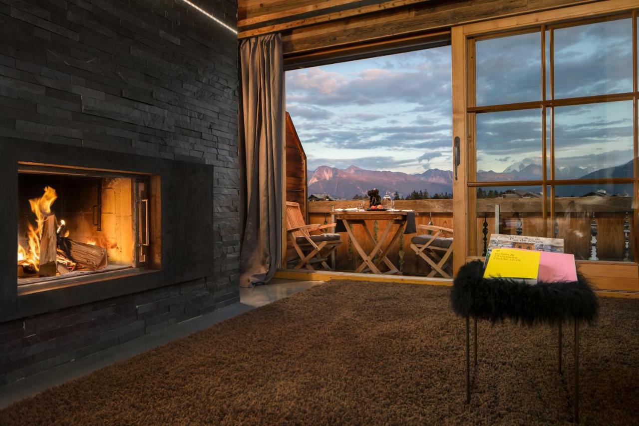 Hostellerie Du Pas De L'Ours "Relais Et Chateaux" Crans-Montana Dış mekan fotoğraf